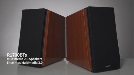 Enceintes de Bibliothèque Sans Fil actives Edifier R1700BTs-Bluetooth v5.0, 2.0, pour Moniteur de Studio en Champ Proche -66 W RMS avec Sortie de Ligne de Caisson de Basses-Boîtier en Bois - Les Beatles, Paul McCartney, John Lennon, RIngo Starr, George Harrison Enceintes de Bibliothèque Sans Fil actives Edifier R1700BTs-Bluetooth v5.0, 2.0, pour Moniteur de Studio en Champ Proche -66 W RMS avec Sortie de Ligne de Caisson de Basses-Boîtier en Bois
