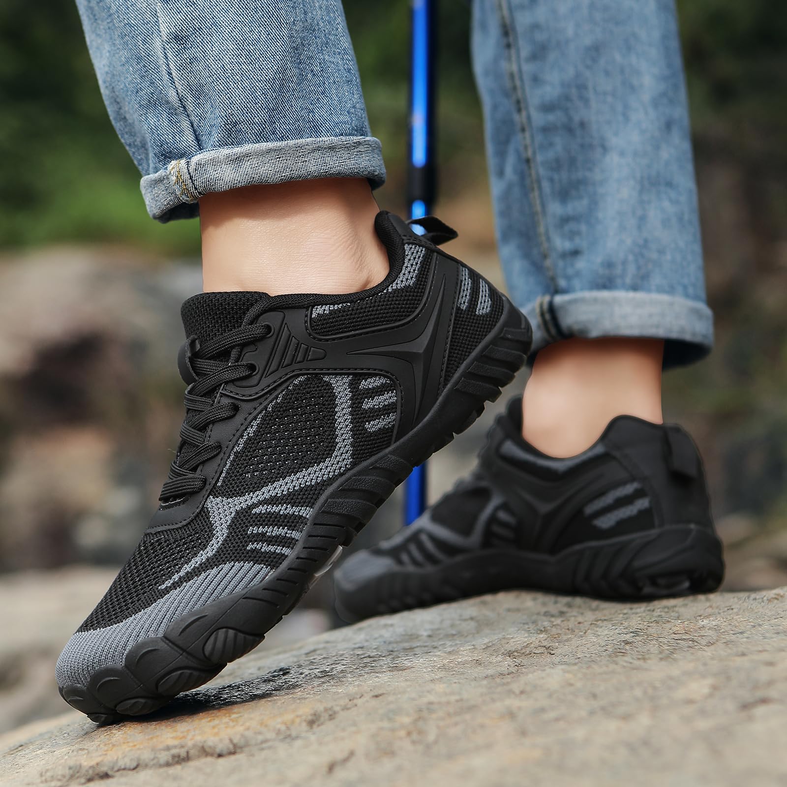 Zapatos de Agua Hombre Mujer Escarpines Deportes Acuáticos Zapatos de Playa Surf Escarpines de Baño Barefoot Zapatillas