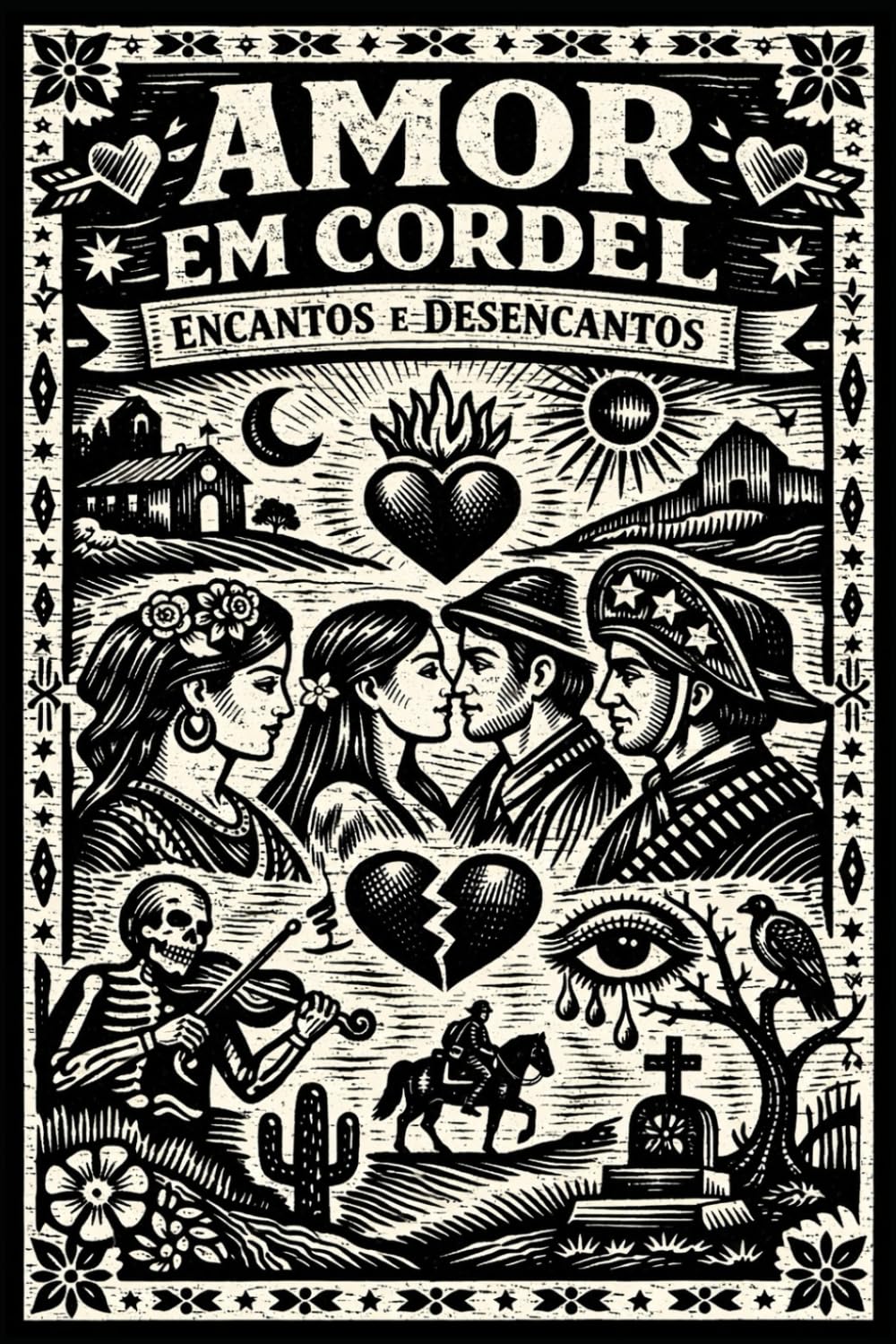 Amor em Cordel- Encantos e Desencantos: Uma jornada mágica pelo romance e os segredos do coração na Bahia