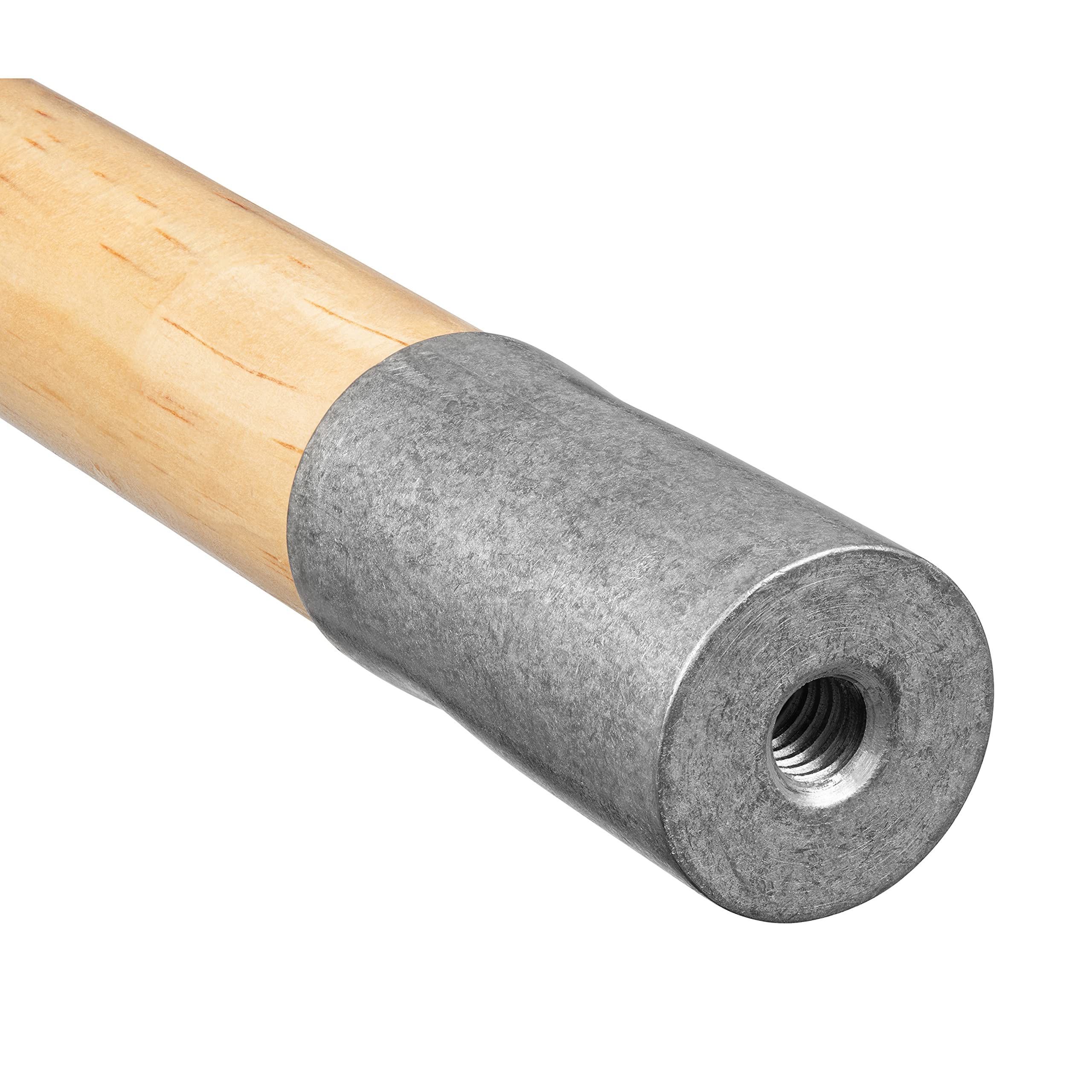 Genuine Joe Handle,Heavy-Duty Wood,Screw Tip,15/16