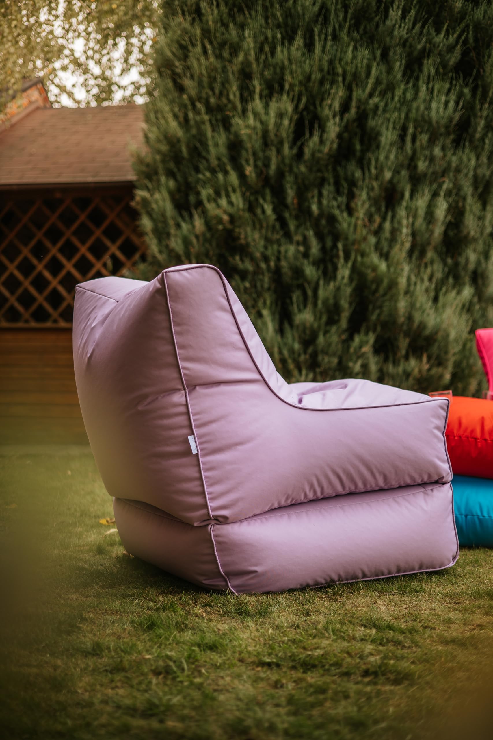 Chilly Pilley Sitzsack, Faltbarer Pouf 2 in 1 mit EPS-Füllung, Wasserfestes Outdoor Liegekissen für Kinder & Erwachsene