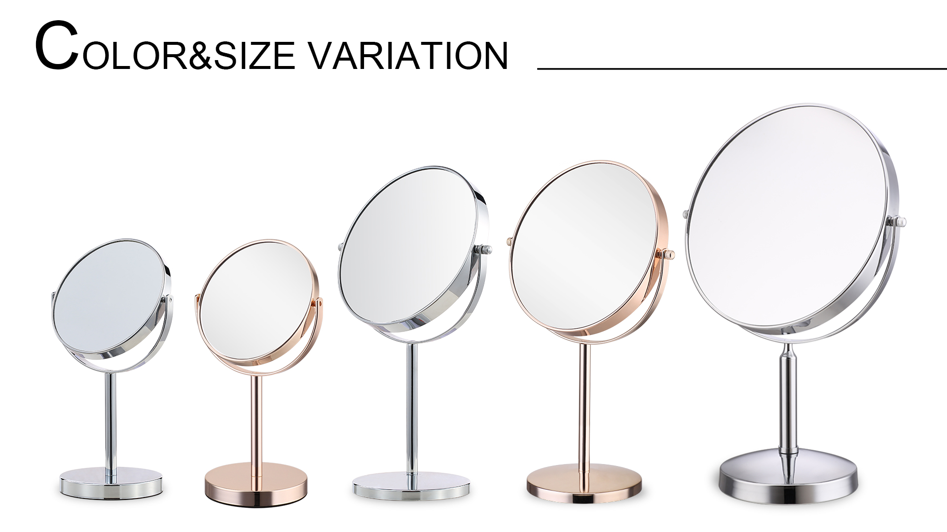 Amazon | Cerdeco シンプルデザイン 真実の両面鏡DX 5倍拡大鏡 360度