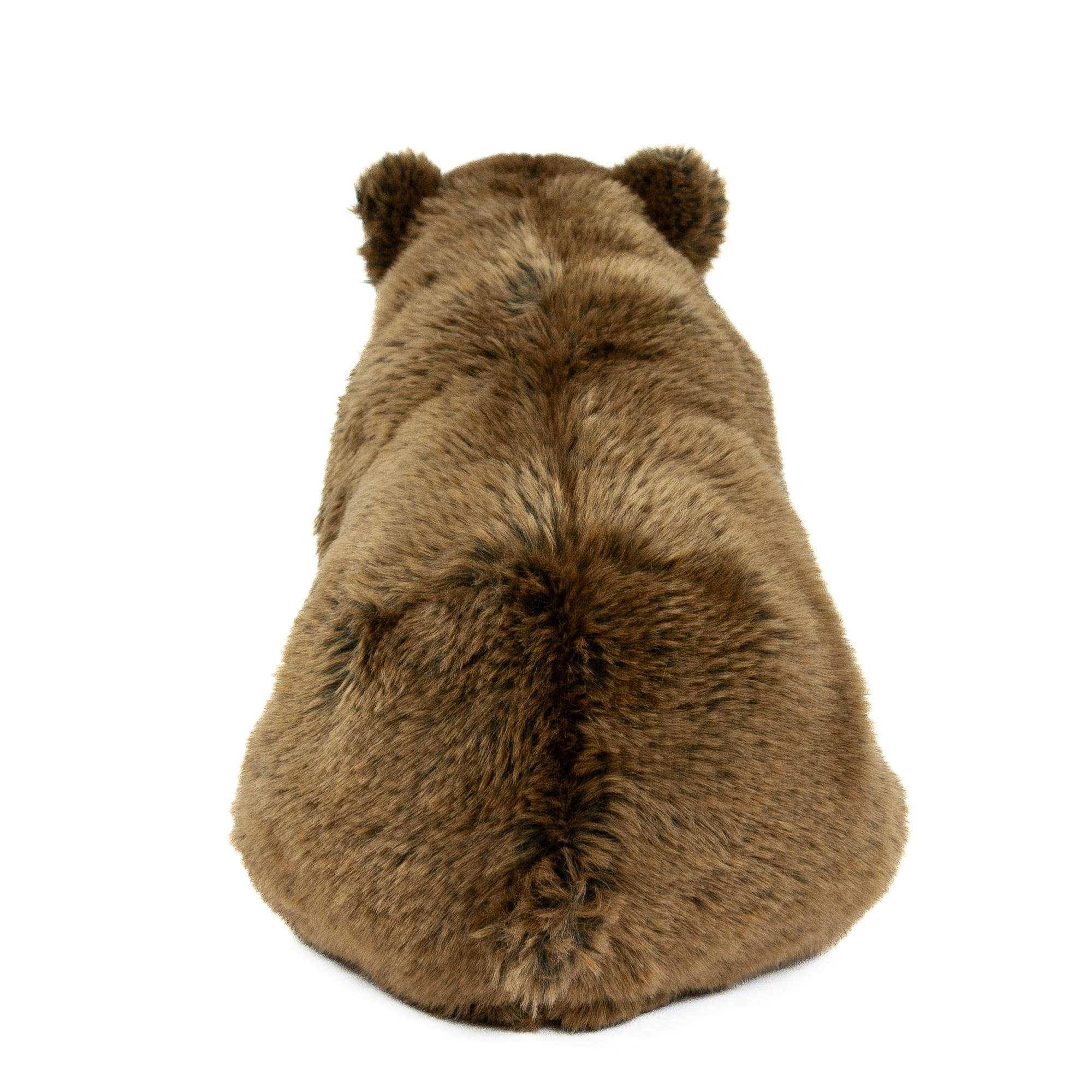 Teddys Rothenburg Maskotka niedźwiedź brunatny Grizzly ciemnobrązowy 40 cm stojący pluszowy niedźwiedź brązowy pluszak
