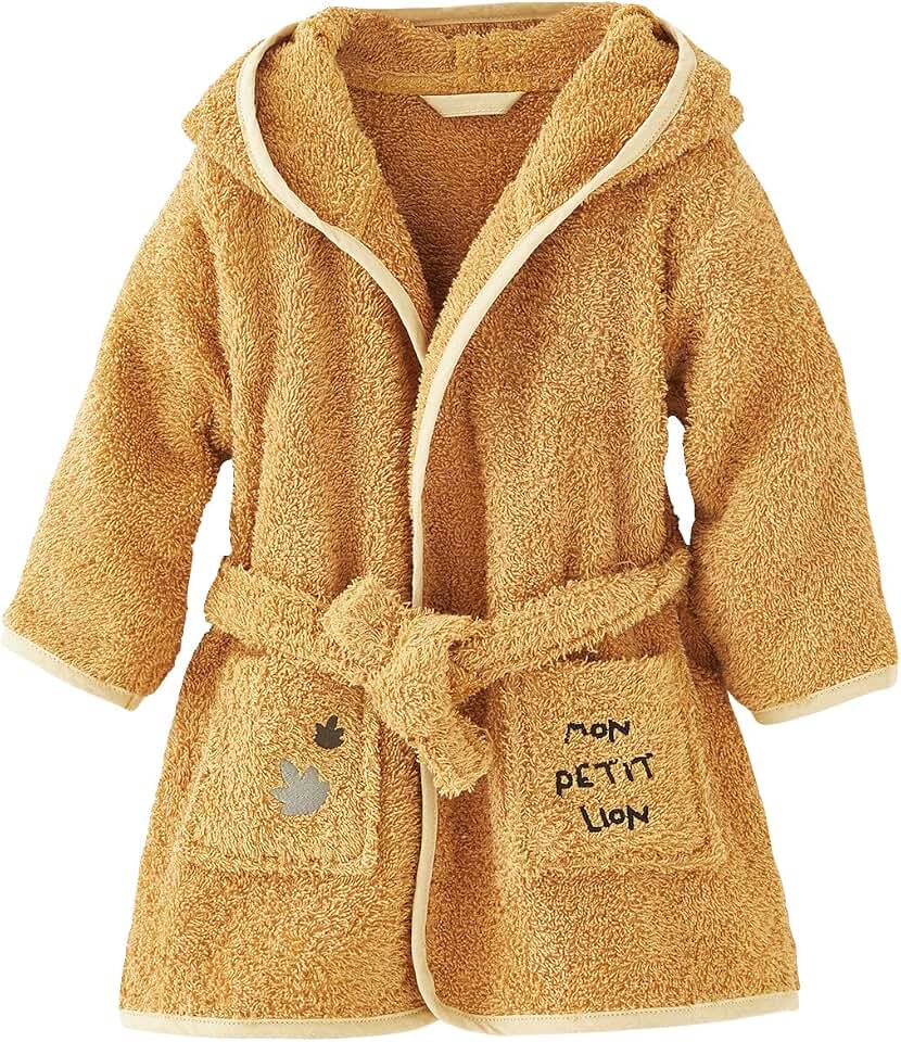 Vertbaudet Baby Bademantel LÖWE