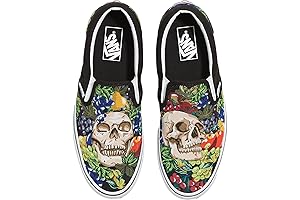 Skull Vans Classic Slip-On: A Bone-Chilling Delight