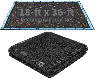 Blue Wave 18-ft x 36-ft Rectangular Leaf Net In Ground Pool Cover