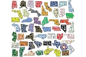 Vintage State Magnets Complete USA Set