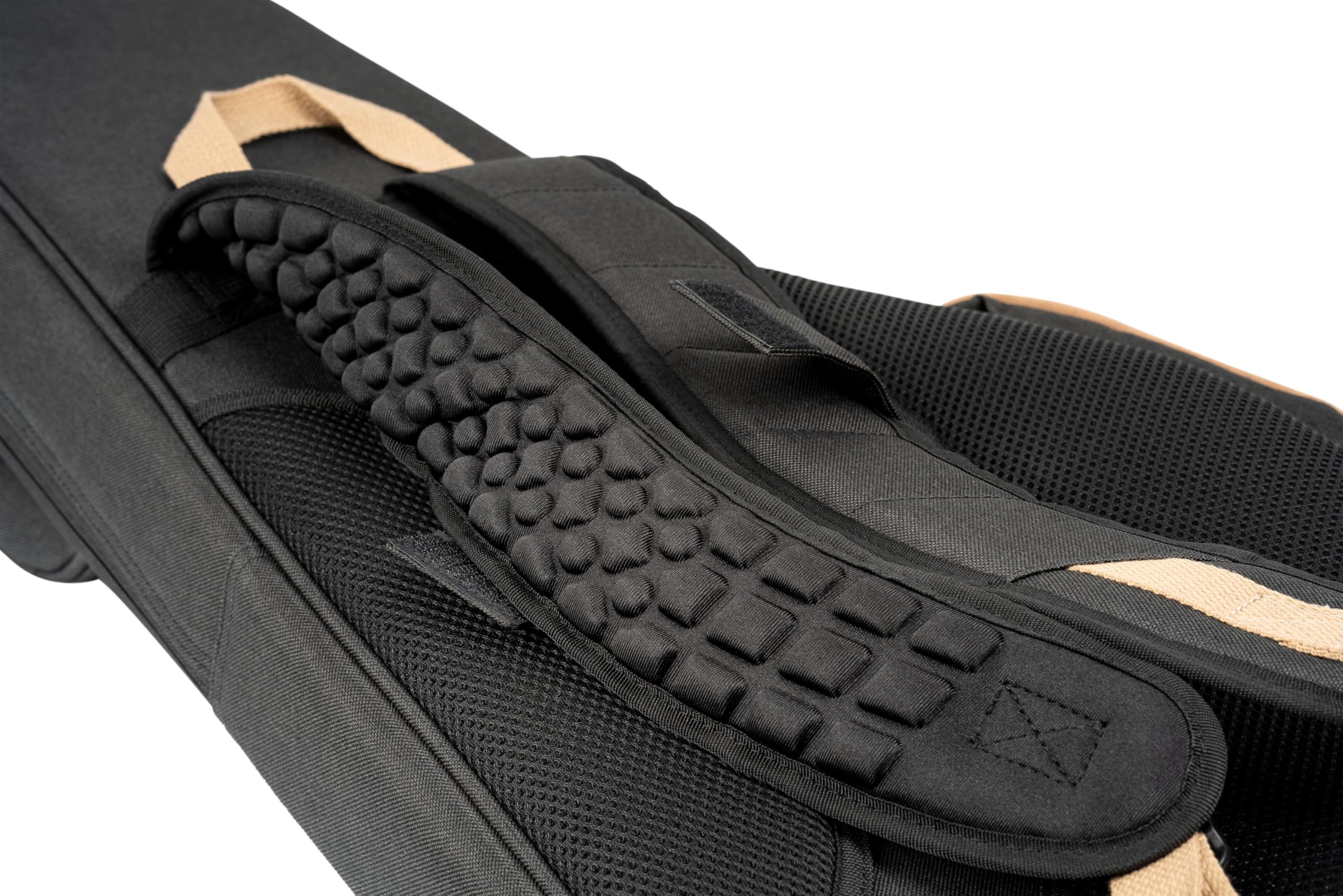 Ortega Guitars Deluxe Guitar Gigbag - E-Gitarren Tasche - Höhe 102 cm - Breite 35 cm - Baumwolle, Schwarz (OGBEG-DLX-BK)