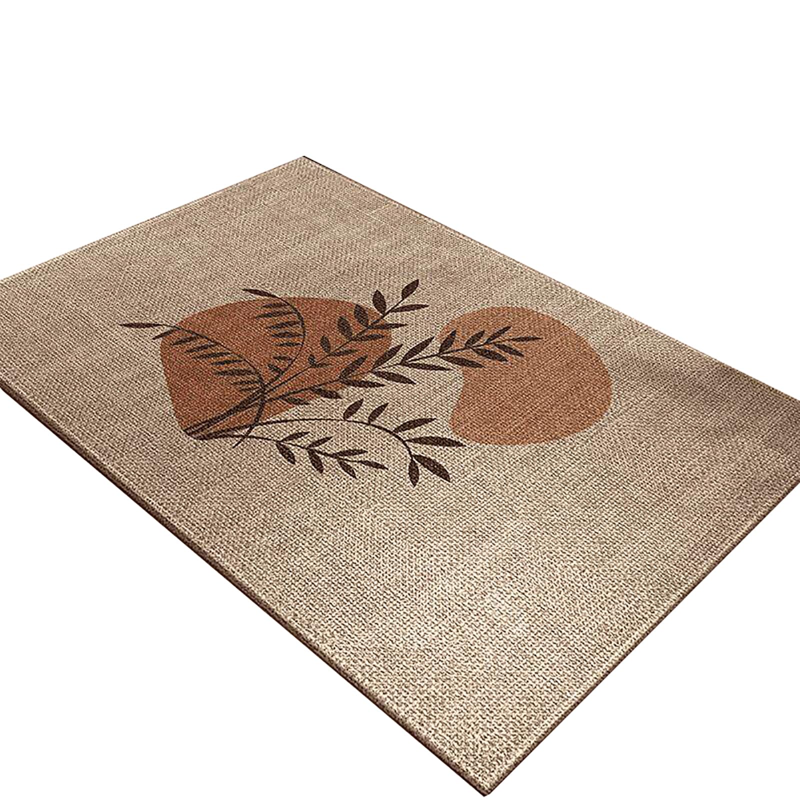 Genérico Felpudo Terciopelo De Cristal para Uso Doméstico,Antideslizante La Entrada,B,80x100cm(31x39inch) | Elimina la suciedad y el polvo; absorbe agua