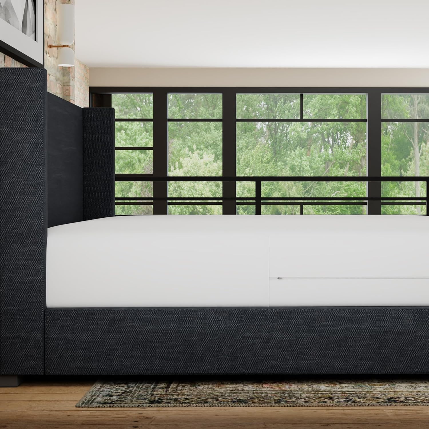 Waterproof Zippered Mattress Encasement with HEIQ Cooling Cal King Split