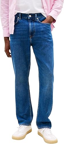 Tommy Hilfiger Vaqueros Hombre Regular Mercer Regular Fit, Azul (Cobalt Blue), 3