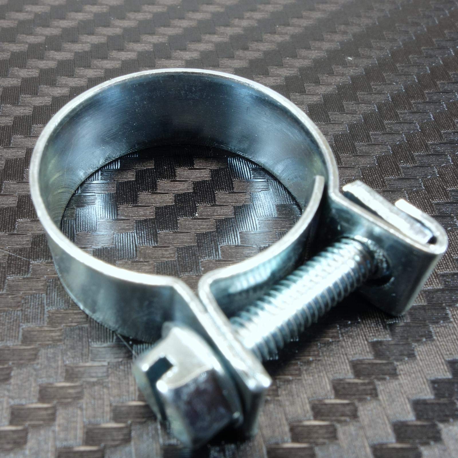 Schlauchschellen 10 Mm 10 Stück Micro Mini Schlauchschellen W1 – Spannweite 13-15 Mm | Rundziehend Für Kleine Schläuche Schlauchschellen Mini