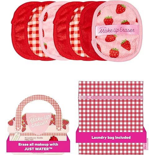 The Original Makeup Eraser, 7-Day Set, Erase All Makeup with Just Water, Including Waterproof Mascara, Eyeliner, Foundation, Lipstick, Sunscreen, and More!