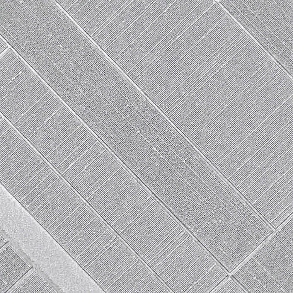 Amazon | 壁紙屋本舗 壁紙 のりなし クロス 幾何学 箔風 灰色 グレー