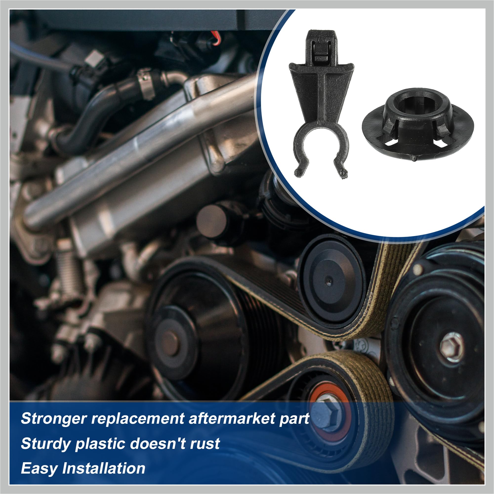 Snapklik.com : RATCHROLL Hood Prop Rod Holder Hood Clips Hood Rod Clip ...