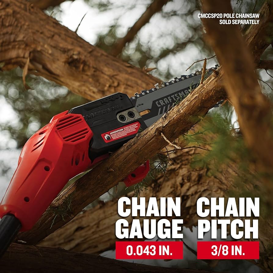 Amazon.com: CRAFTSMAN Chainsaw Bar, 8-Inch (CMZCSB8) : Patio