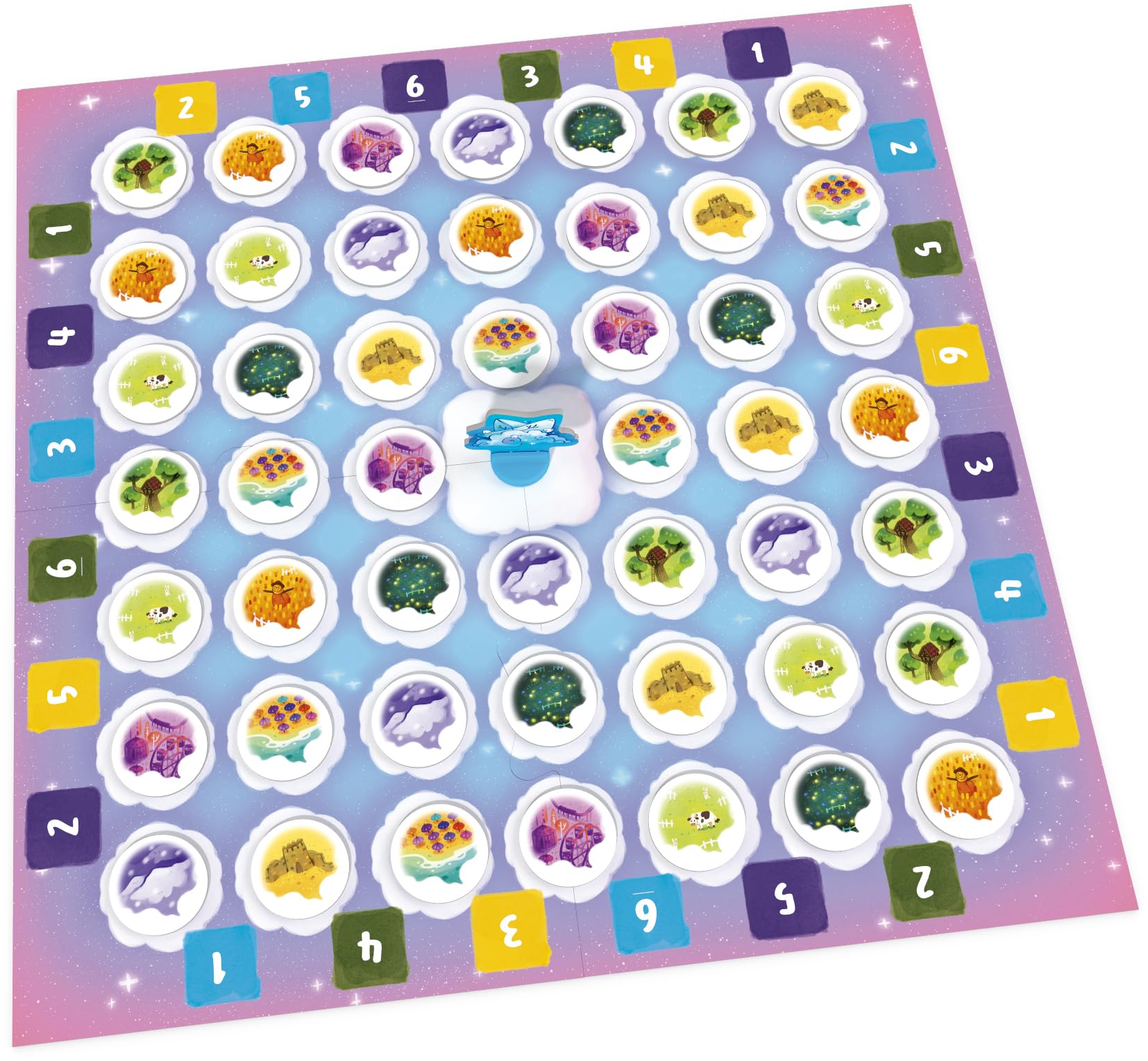 Space Cow Brettspiel „Erinnerungen An Den Himmel“ – Gedächtnisspiel Für 2–4 Spieler Ab 5 Jahren