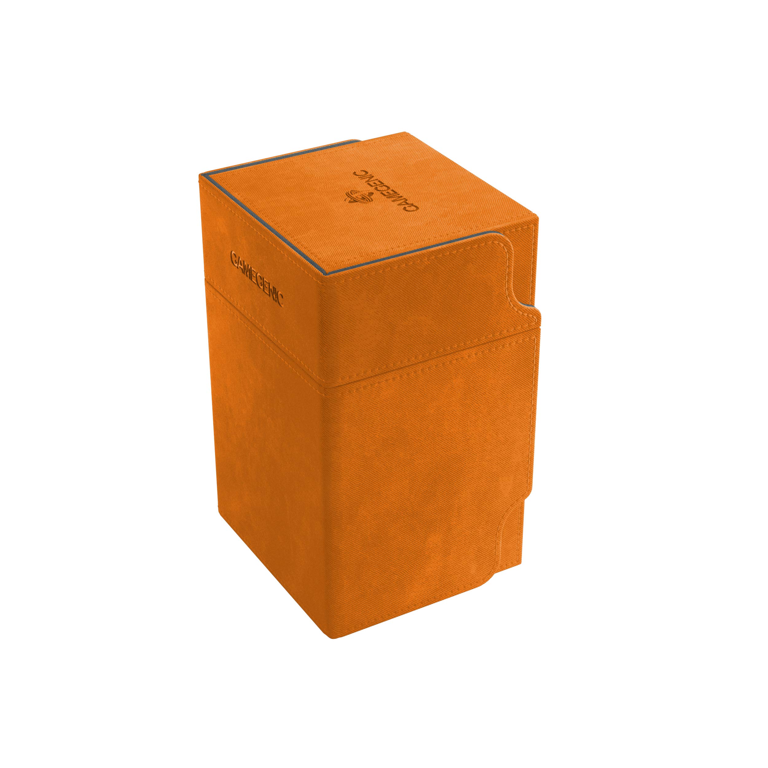 Gamegenic Watchtower 100-Card Convertible Deck Box, Orange