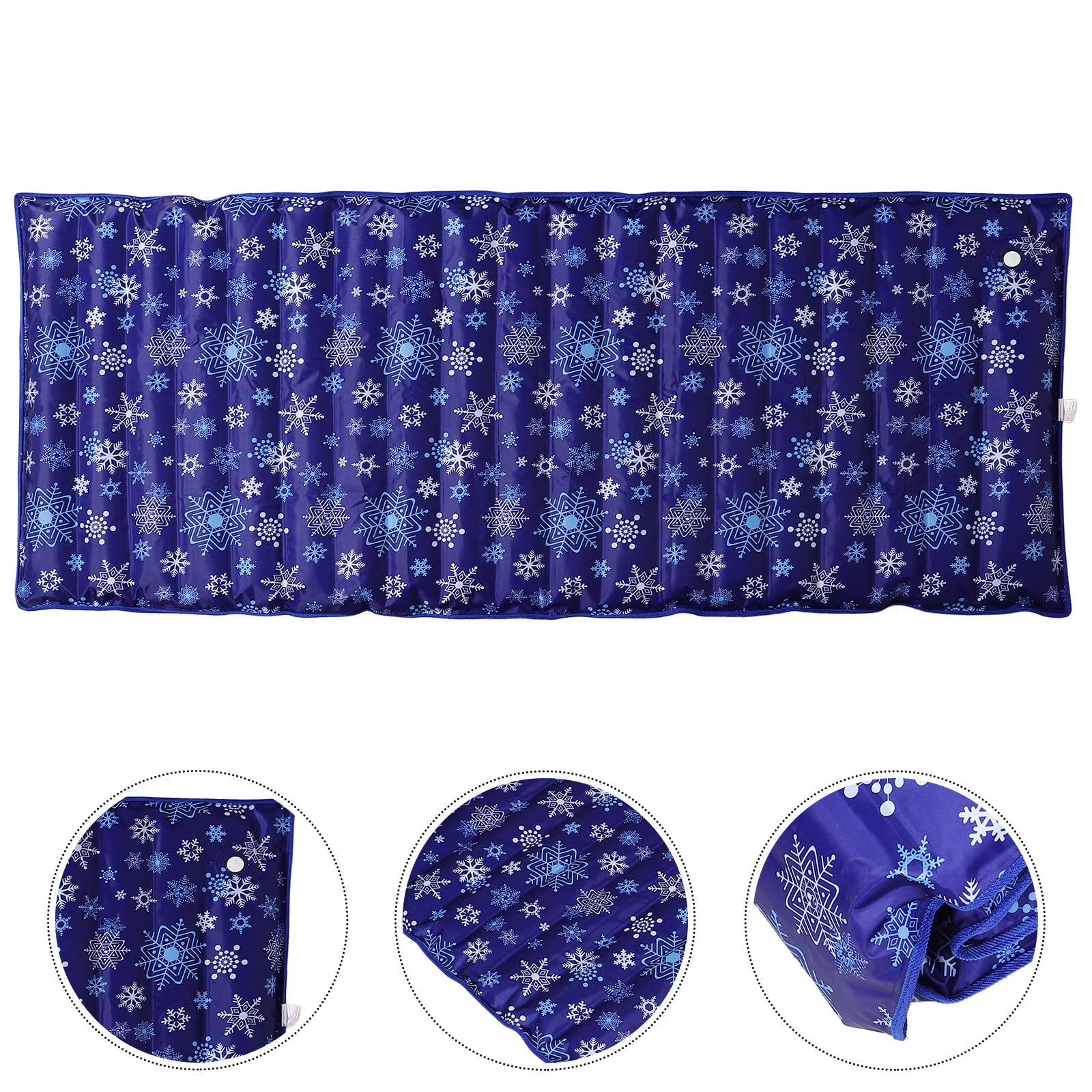 Angoily Tapis Rafraîchissant pour Chien en PVC, Matelas D'été Confortable et Frais pour Animaux, pour Temps Chaud et Expérience de Refroidissement Optimale