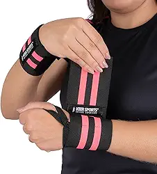 Par Munhequeira Elástica de Pulso Crossfit - Keer Sports Lpo