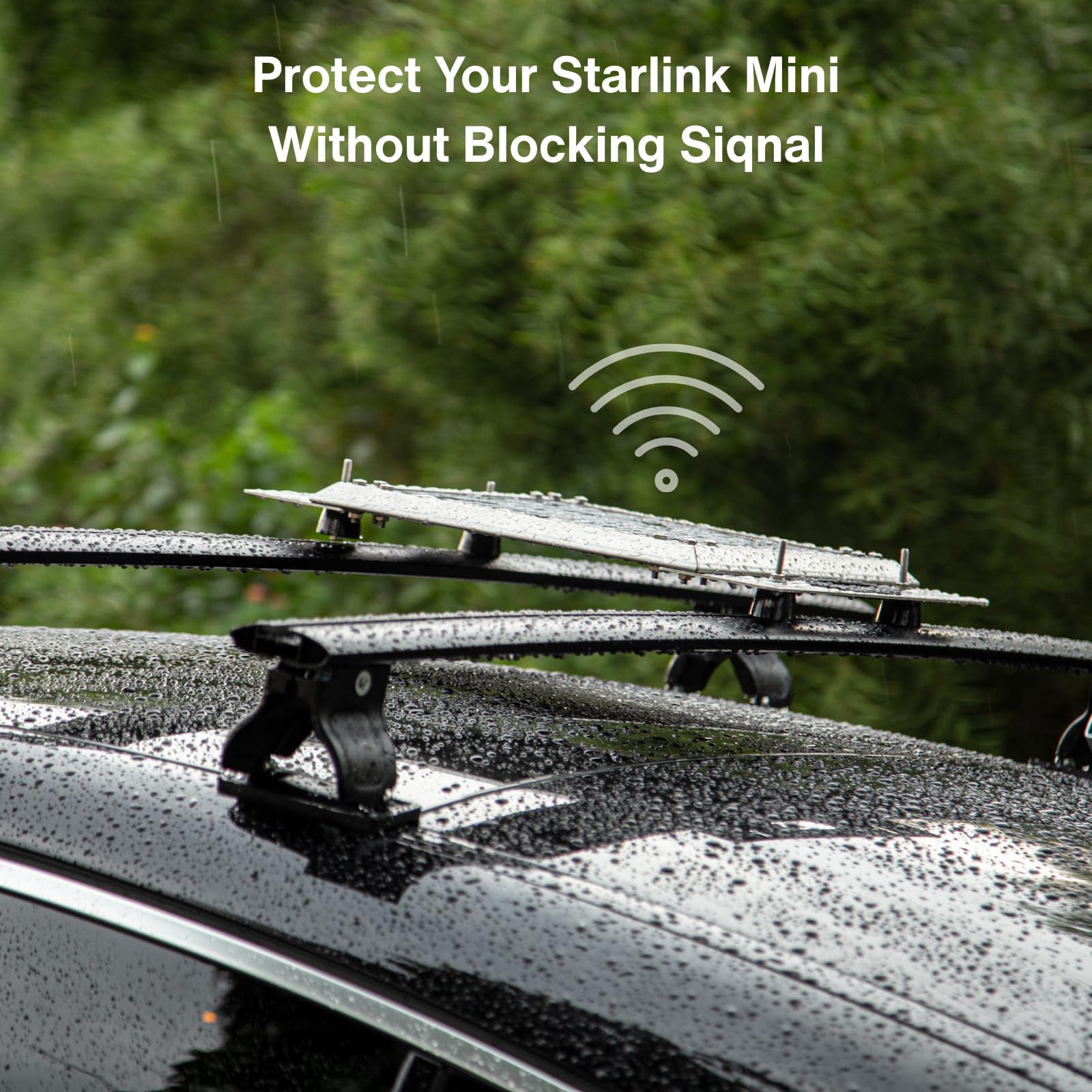 Custodia Protettiva in Acciaio Inox per Starlink Mini con Maniglia, Cover da Viaggio Modulare e Staffa di Montaggio Auto, Guscio Ibrido in PC e Metallo 304 (Heavy Duty)