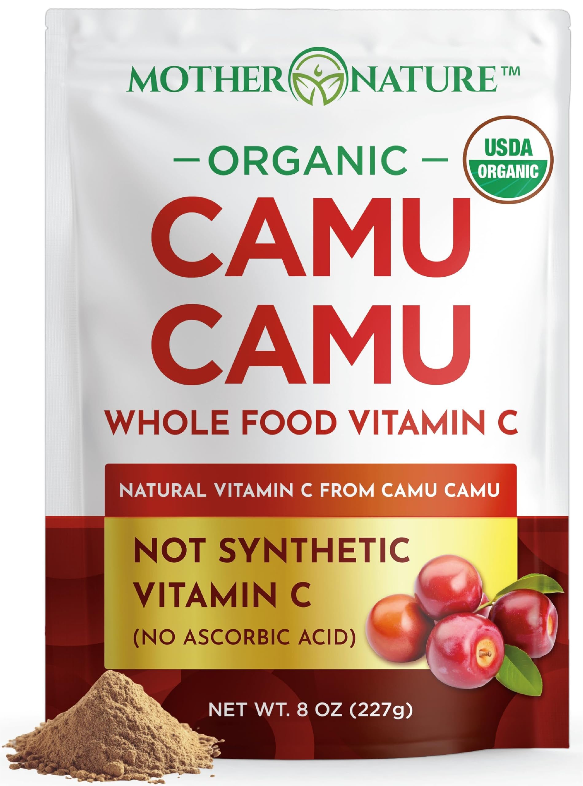 MNO Natural Vitamin C Capsules from Organic Camu Camu Fruit — Amazon image 10