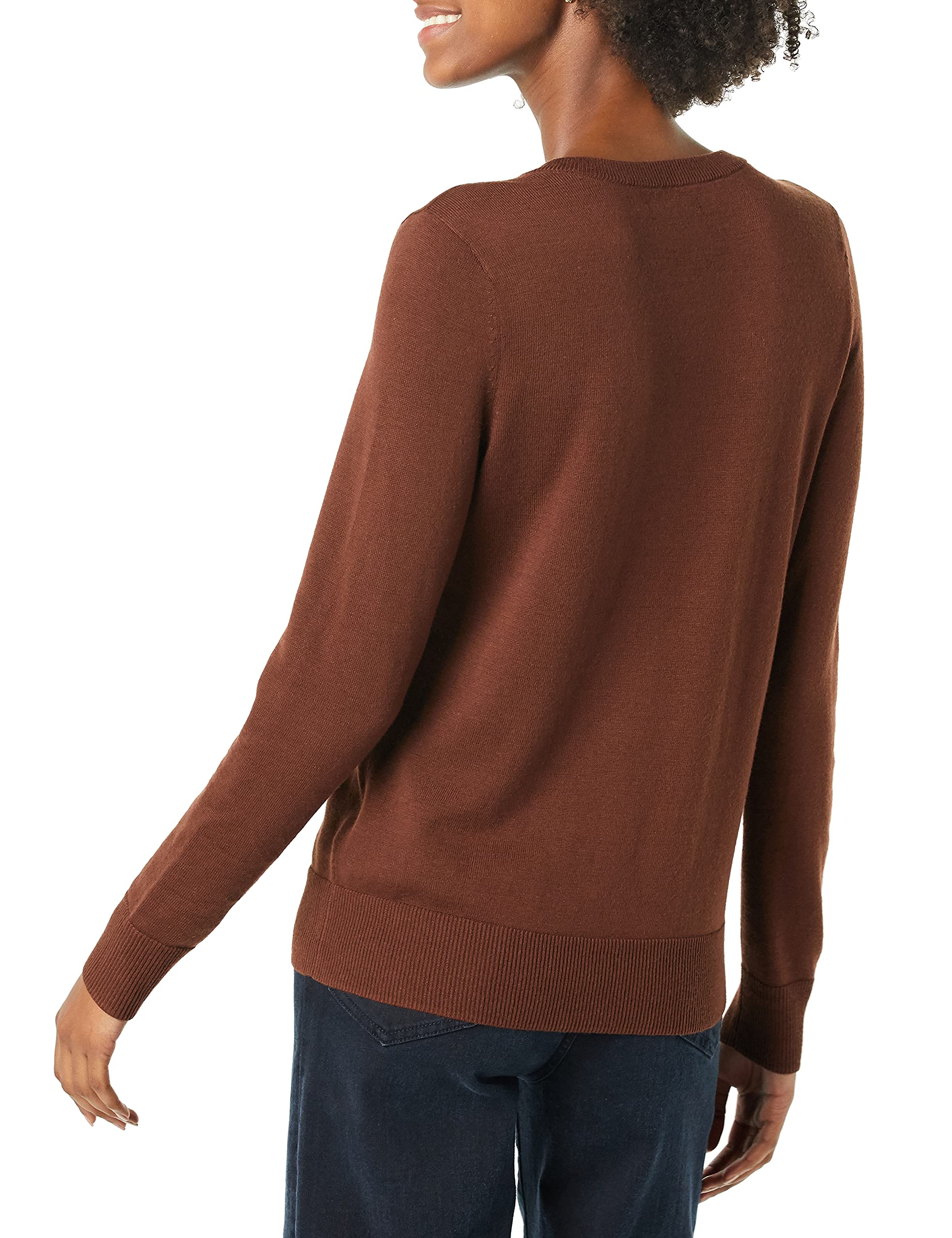 Amazon Essentials Cardigan Girocollo Leggero (Taglie Forti Disponibili) Donna