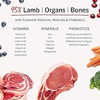 Vista 8 de Stella & Chewy's Freeze-Dried Raw Lamb Meal Mixers- Dog Food Topper and Mixer - Made with 95% Grass-Fed Lamb, Organs & Bone - Perfect for Picky