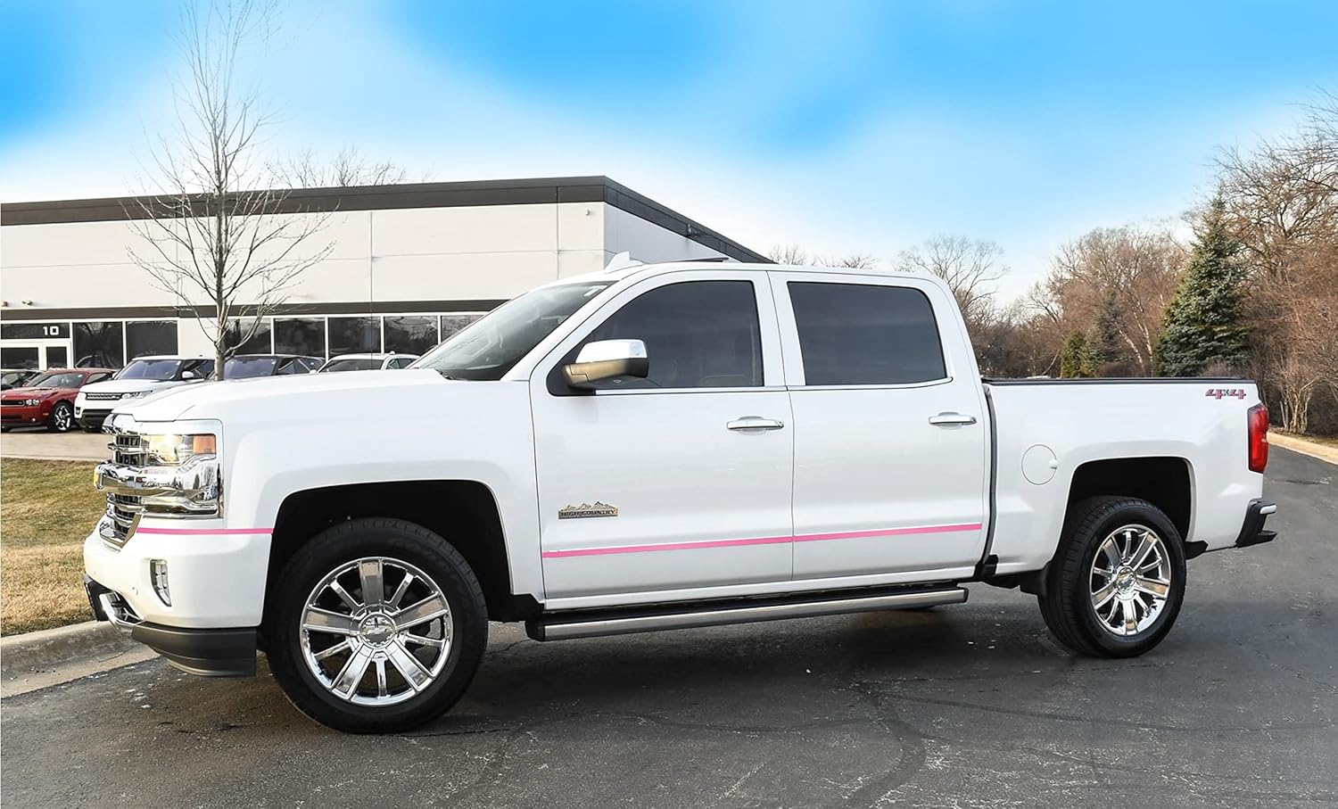 Soft Pink Car Motor Bike Self-Adhesive Exterior and Interior Molding Trim Universal Dashboard Bumper Window Door Body Side Decorative Strip Scratch-Proof (Width: 3/4 inch (20mm), 50Ft)