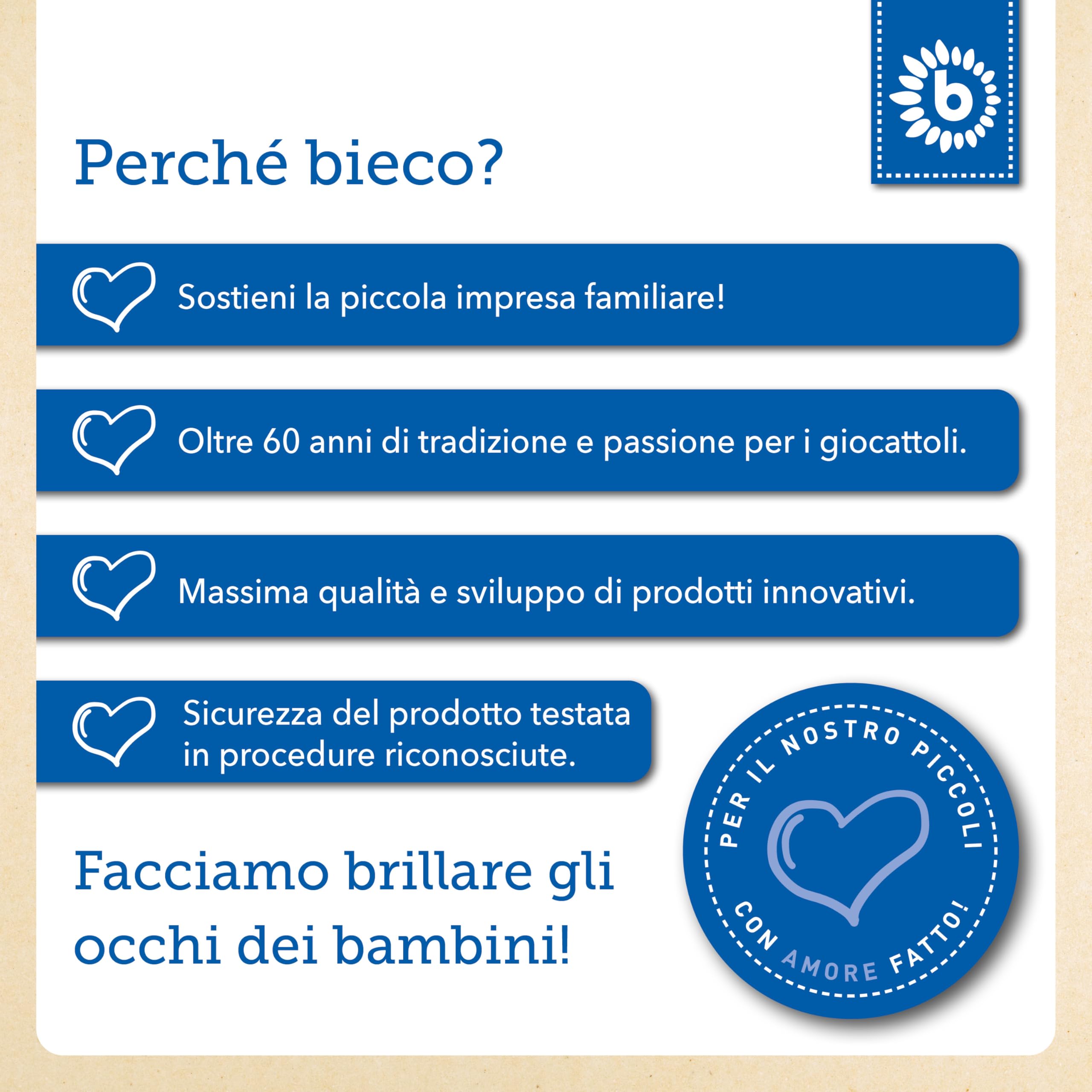 Bieco, gioco per bambini, a trapezio, grande scelta