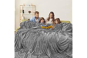 The Big Blanket Company Super Big Fleece Blanket - Massive and Plush for Ultimate Comfort