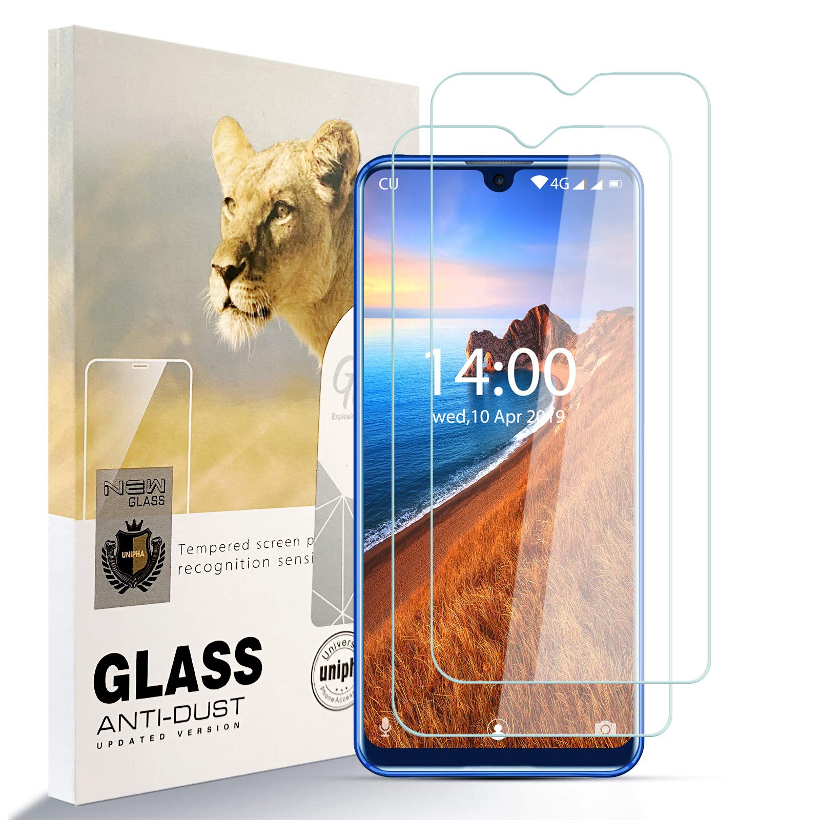 AYSOW Pellicola Salvaschermo per Oukitel K9 Pellicola in Vetro Temperato HD Anti-impronta Senza Bolle Facile da Installare, Oukitel K9 Protezione in Vetro con Durezza 9H [Confezione da 2