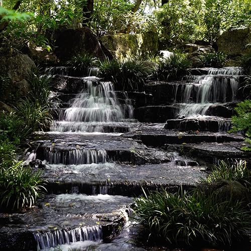 Miniatura 5 de HALF OFF PONDS Savio - Kit de cascada 10000 sin estanques con MatrixBlox, forro de PVC de 15 x 50 pies y bomba de 10,000 GPH - PVCPMSB0