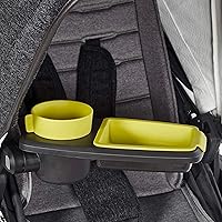 Vista 3 de Diono Quantum - Bandeja para refrigerios y paseo, compatible con Diono Quantum Stroller, color rosa