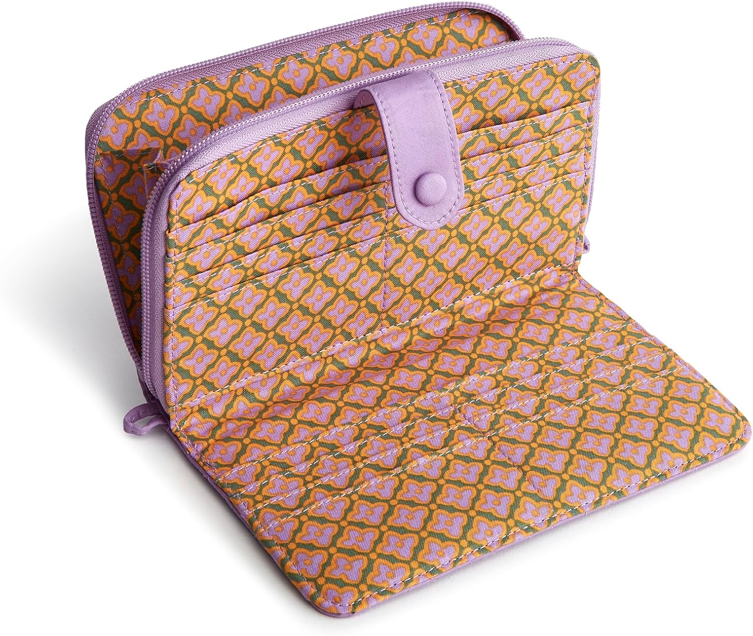 womens Premium Cotton Large Tab Wallet - Image 3