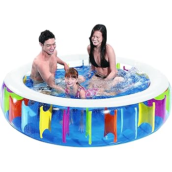 Jilong Rainbow Pool O 190 X 50 Cm Kinderpool Planschbecken Schwimmbecken Kinder Schwimmbad Fur Garten Und Terasse Amazon De Garten