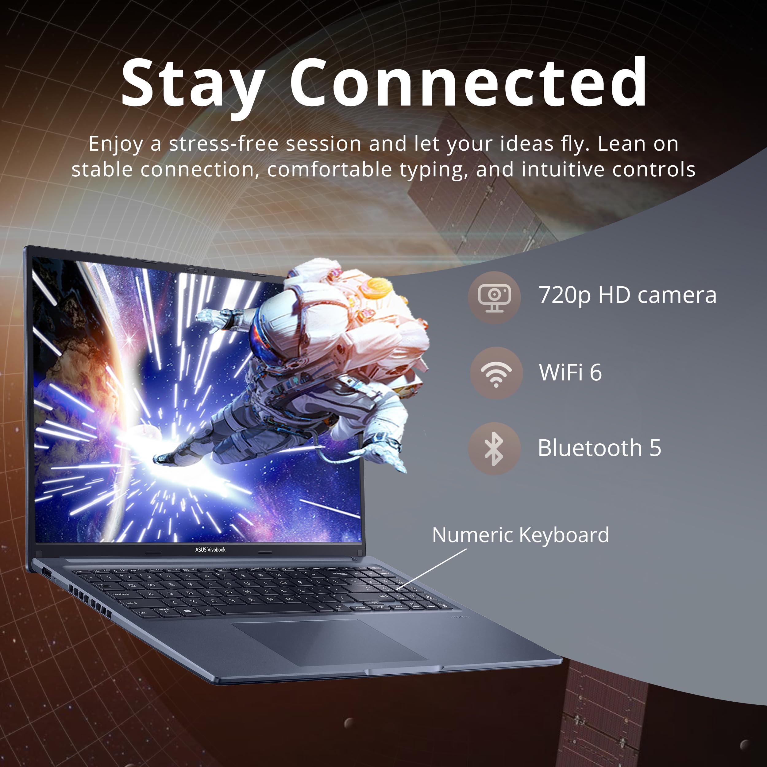 ASUS Vivobook 16 16'' FHD Business Laptop, AMD R7 5800HS