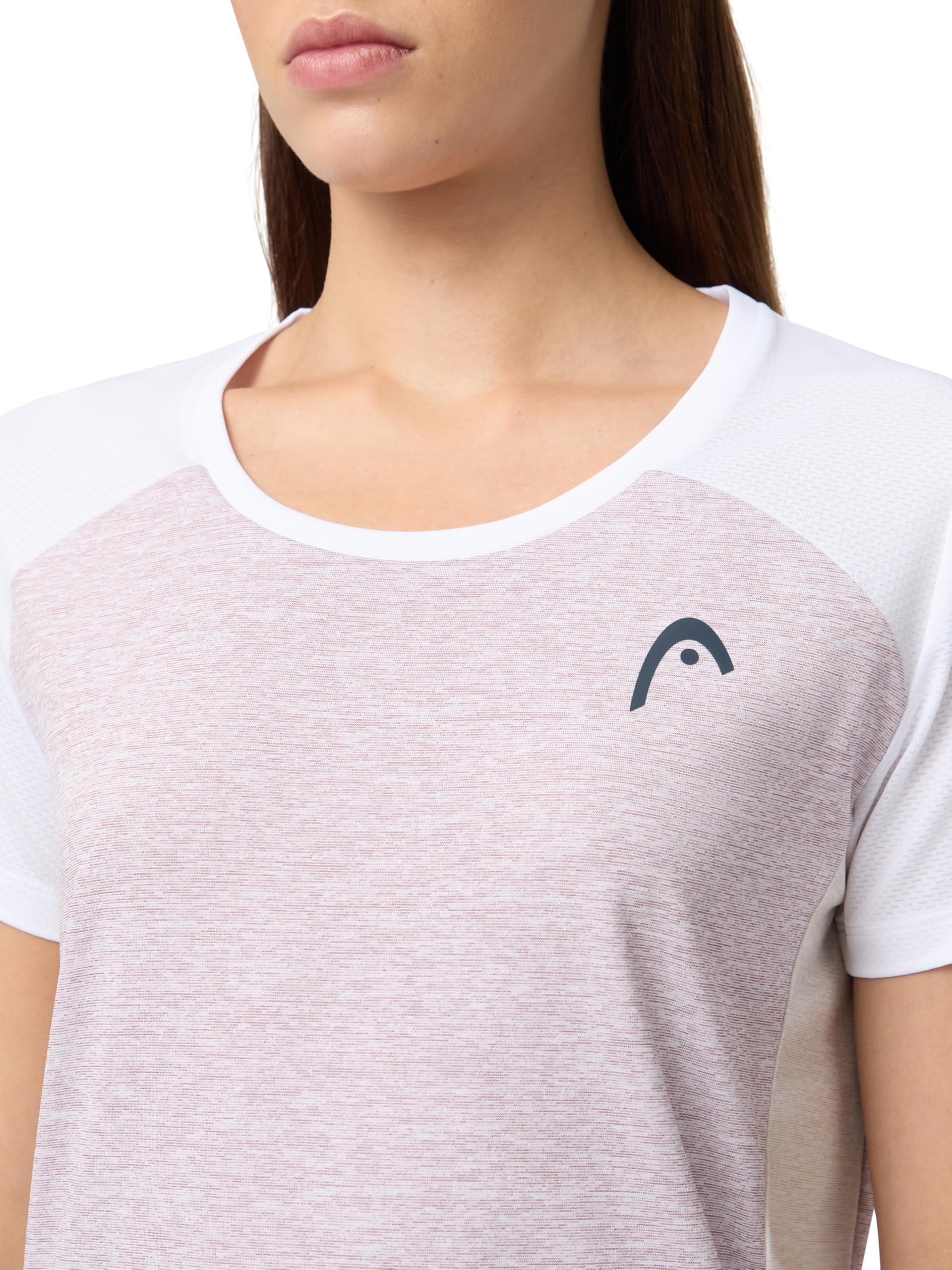 Head Play Tech T-Shirt Women Tennis Shirt Mujer (Pack de 1)