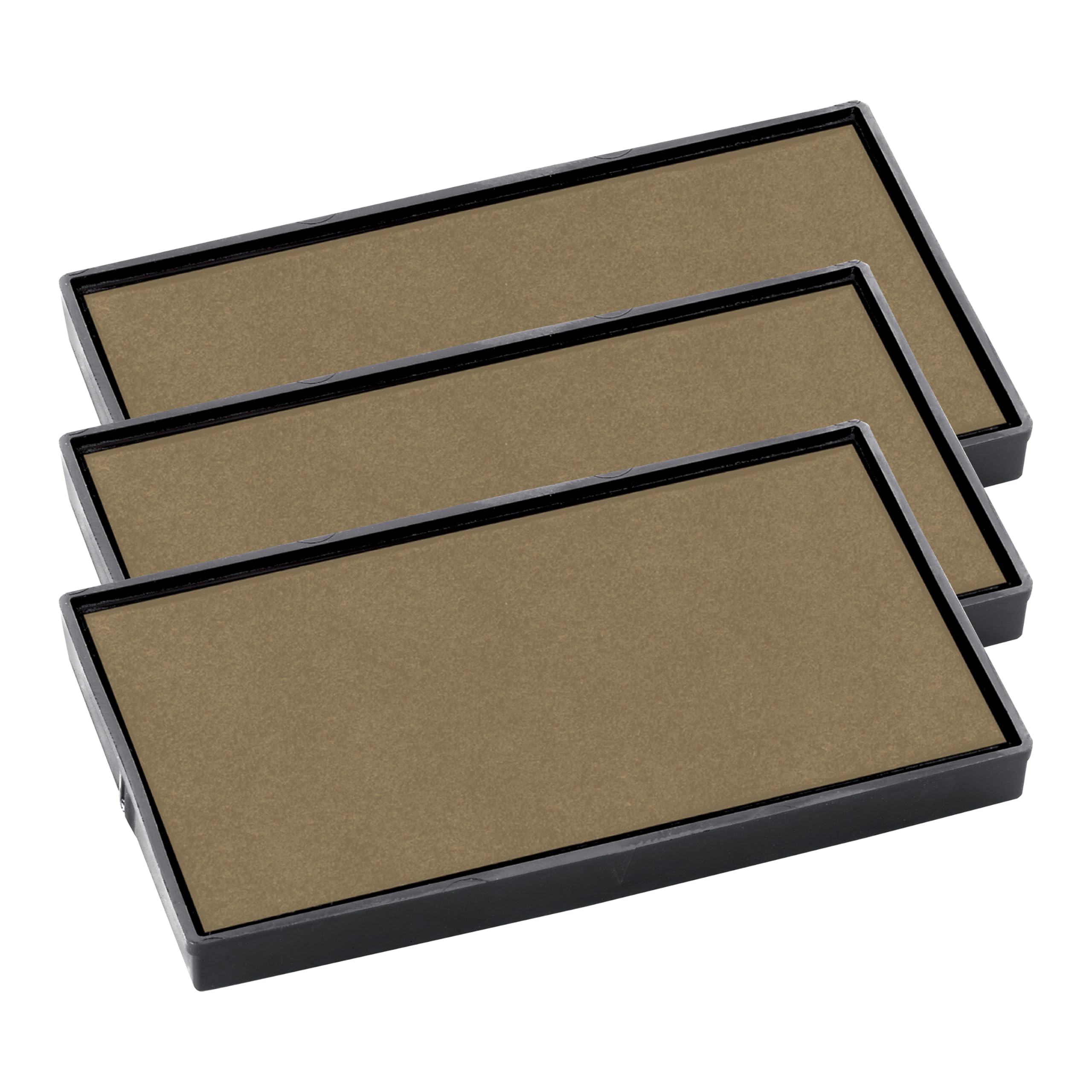 COLOP E/60 Replacement Ink Pads – Pack of 3 E60 Refill Pads Compatible with Printer 60 & Compact 60 Self Inking Stamps (Dry - No Ink)