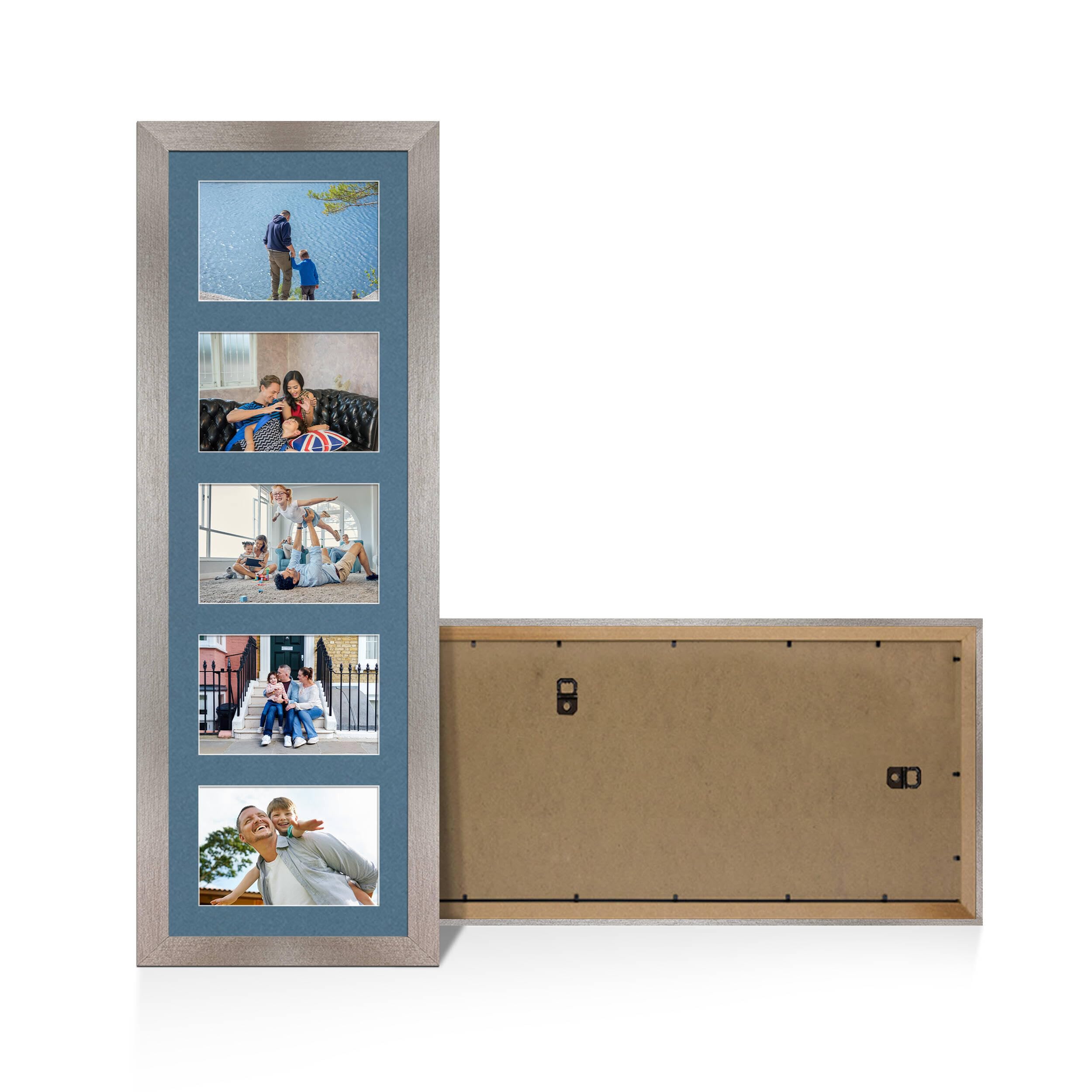 Alison Kingsgate Aluminium 26x8 Photo frame for multiple pictures
