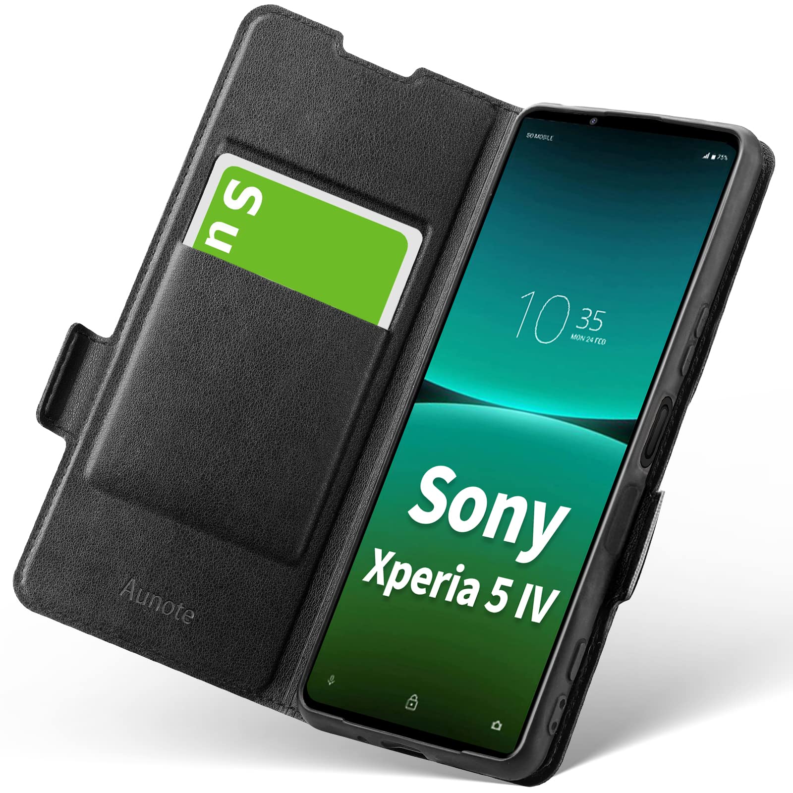 Xperia 5iii（SIMフリー）＋ケース(手帳型)＋保護フィルム付き