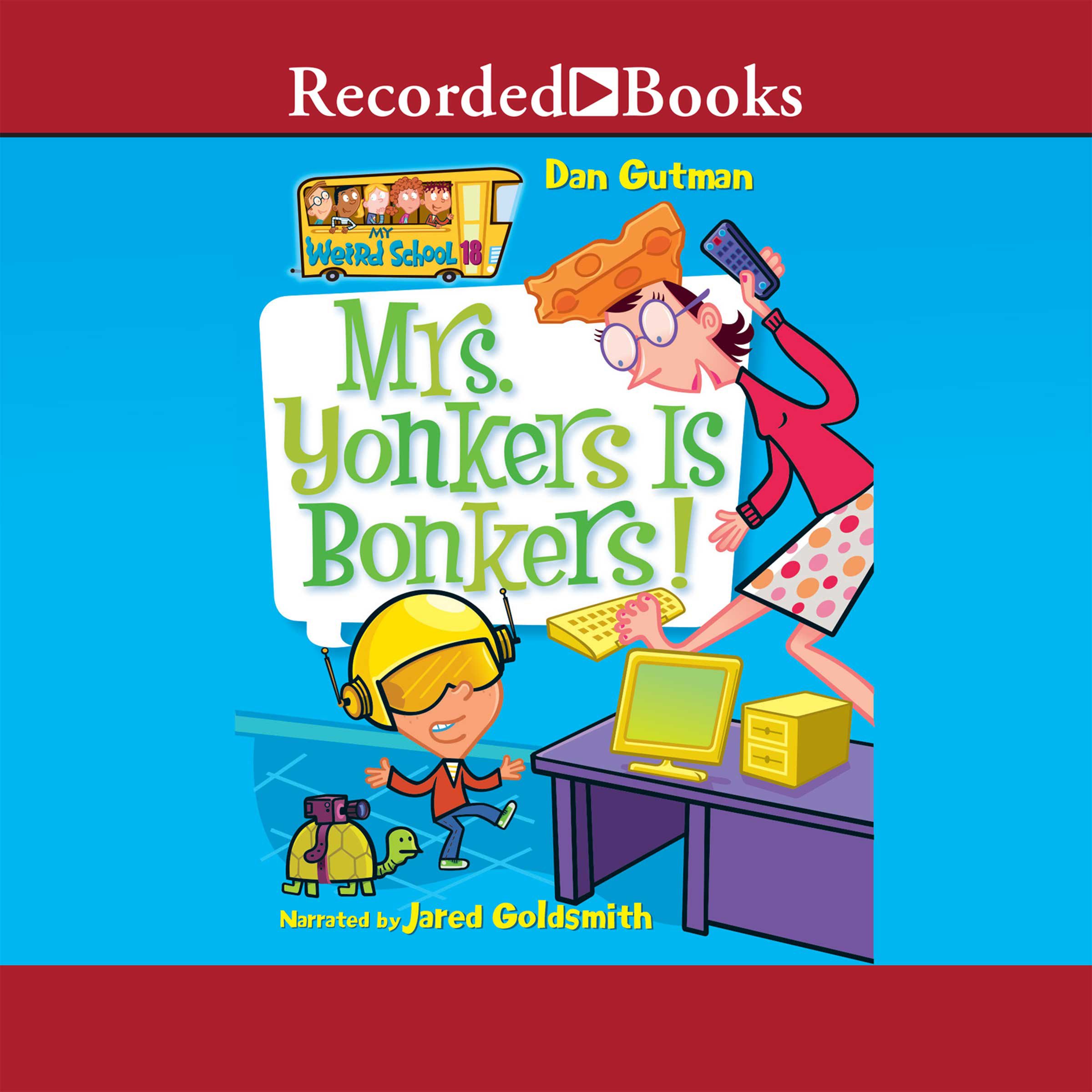 Cover art for Mrs. Yonkers Is Bonkers!