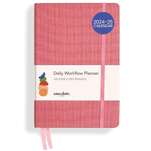 Anecdote 2024-2025 Planner: A Monthly, Weekly &amp; Daily Planner 2024-2025 for Planning Your Success - A5 Size Hardcover Start Anytime and Achieve your Goals - Blossom