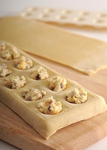 Miniatura 2 de Norpro Máquina de ravioles con prensa de 12 pulgadas, metálico