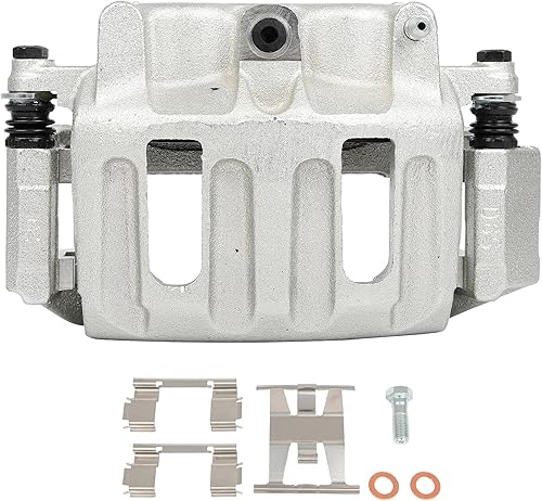 SCITOO Pinza de freno delantera derecha con soporte 18B4826 compatible para Jeep para Grand Cherokee 1999-2004