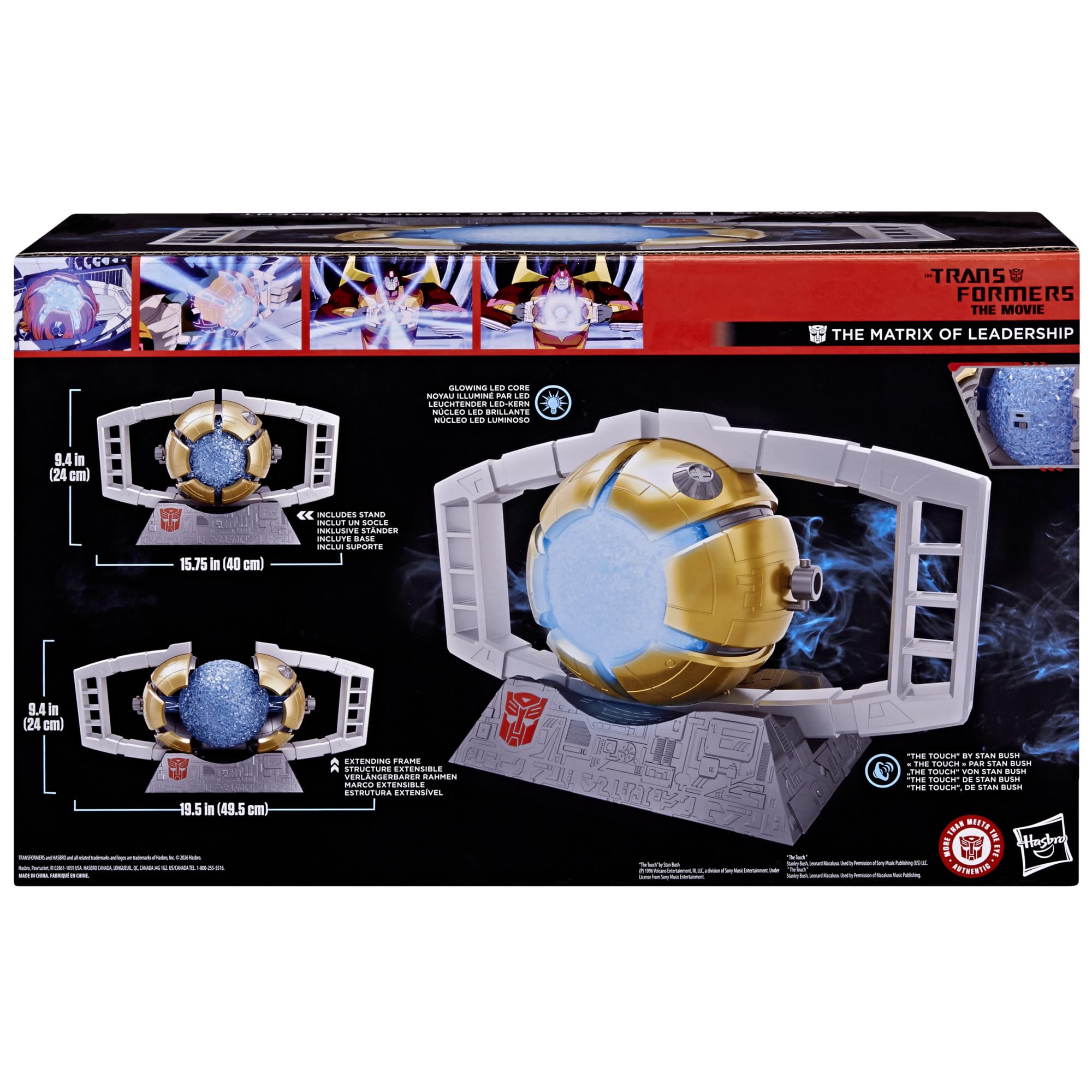 Transformers Studio Series The Matrix of Leadership Interactive da collezione dal film, luci e suoni, età 14+