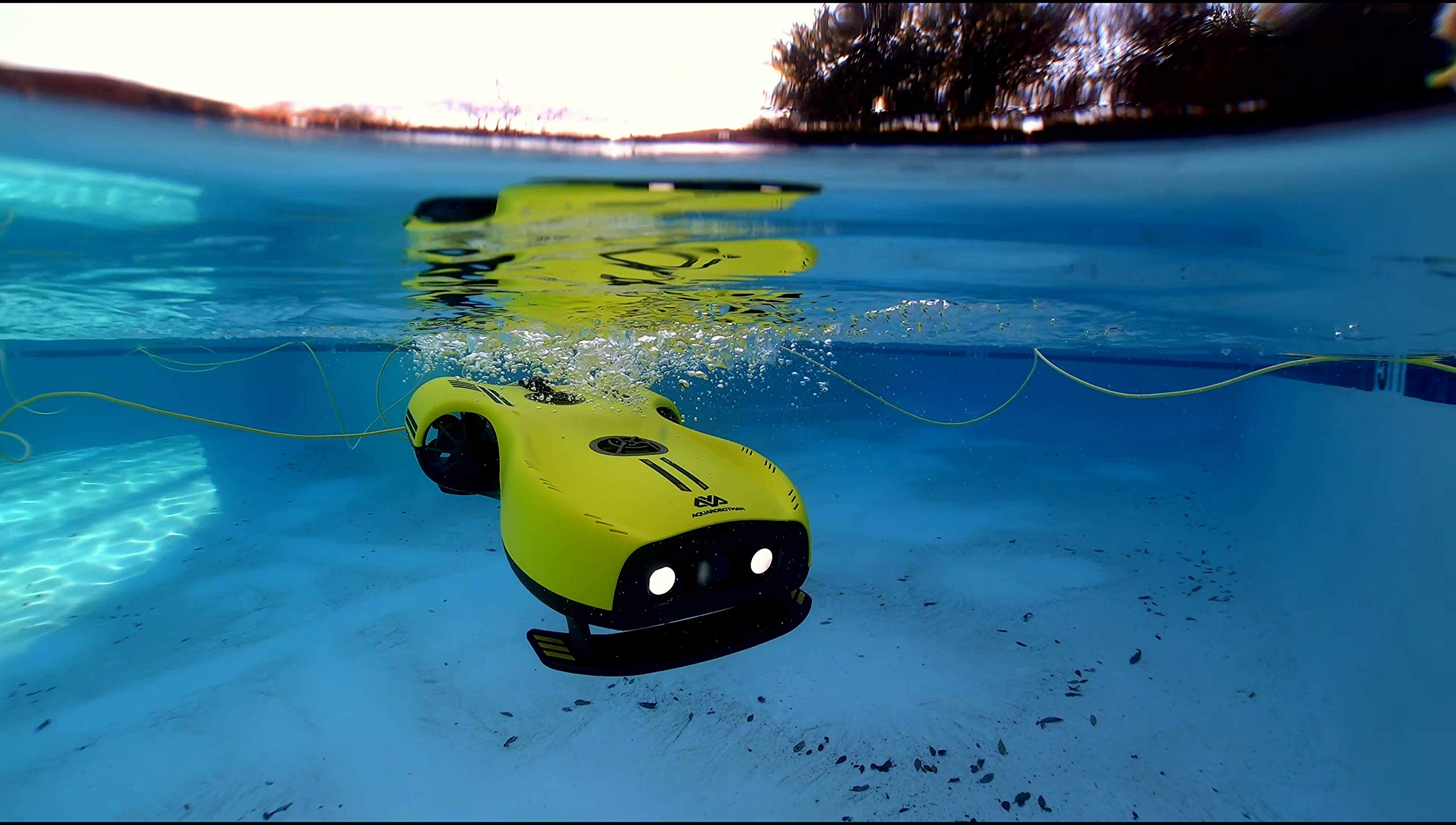 Underwater Drone ROV with 4K UHD Underwater Camera Detachable Battery