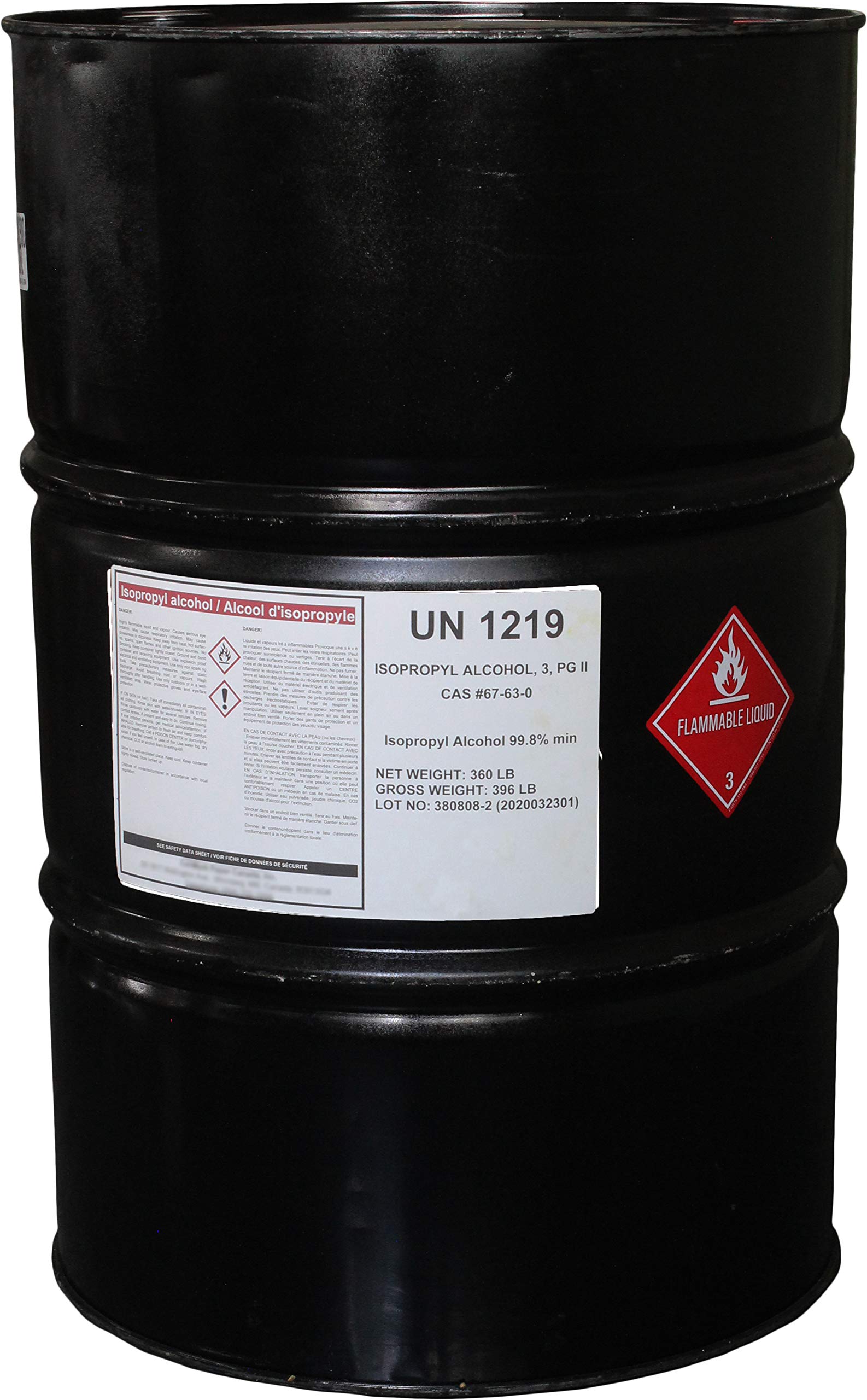 Amazon.com: Duda Energy 55 Gallon Drum of 99.9+% Pure Isopropyl