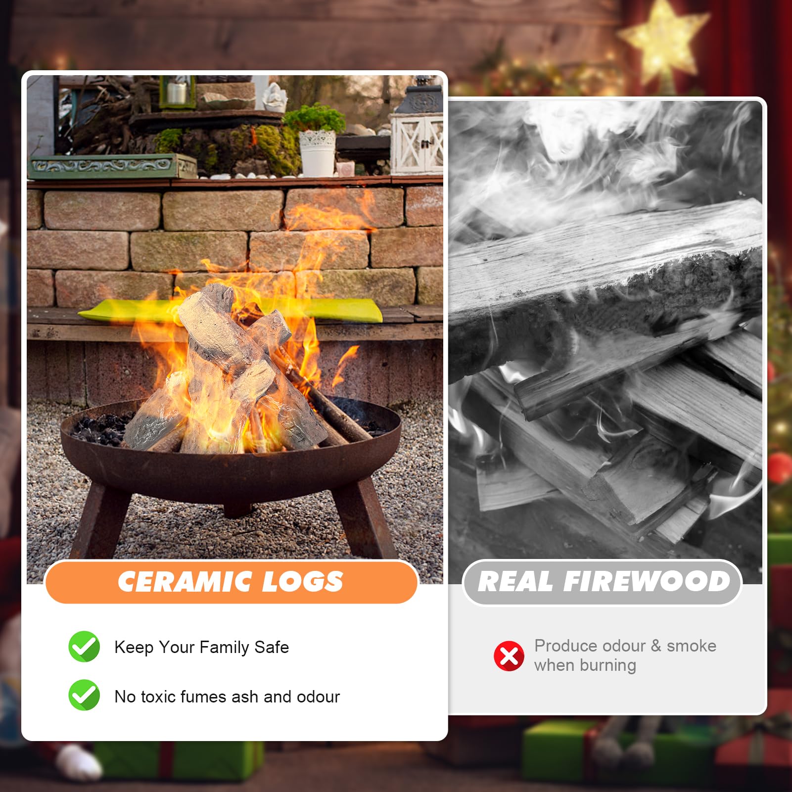 Artificial Logs For Gas Fire Pit