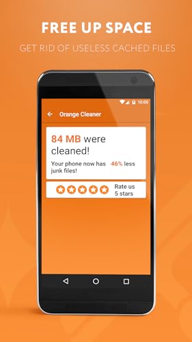 Orange Cache Cleaner - 1Tap